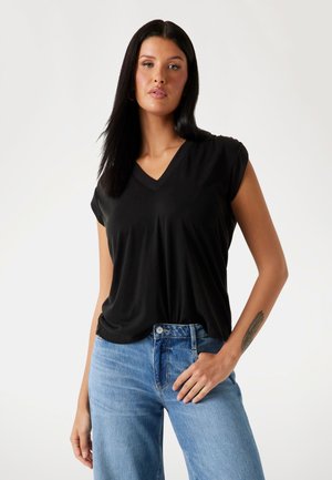 Guess Basic T-shirt - schwarz