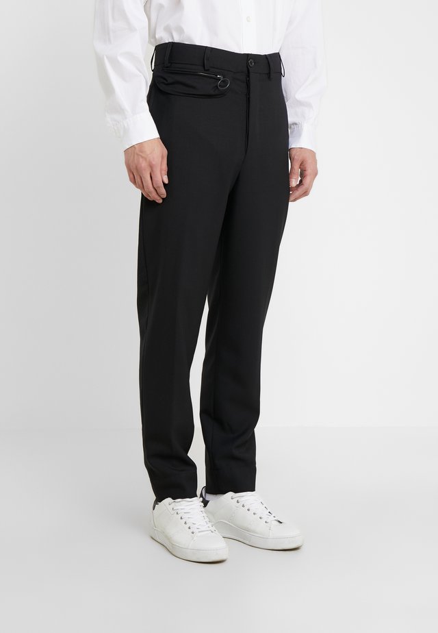 PHOCAS PANTS - Kangashousut - black