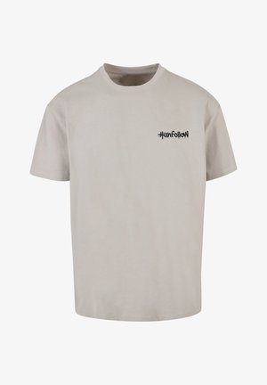 Merchcode, UNFOLLOW FRONT OVERSIZE - T-shirt z nadrukiem