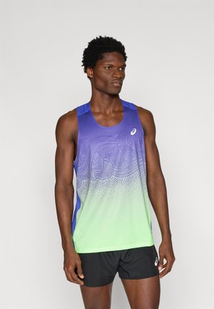 ROAD IBUKI SINGLET - Μπλούζα - illuminate green