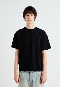 Weekday GREAT BOXY - Tricou basic - black