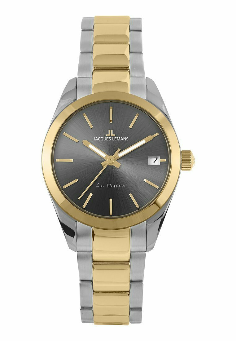 Montre Jacques Lemans 1-1357G - Femme - Acier - Mouvement Quartz - Fonction Date - Neuf Avec étiquettes