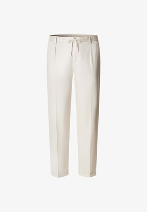 Hackett London, HACKETT LONDON TROUSERS COMFORT DRAWCORD - Pantaloni - off white