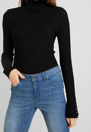 Strickpullover - black