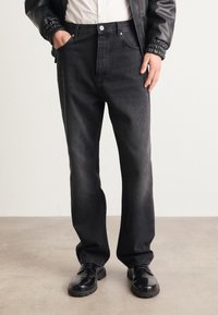 HUGO NATE - Baggy Jeans - dark grey