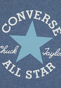Converse DISSECTED CHUCK PATCH TEE  - T-shirt print - slacker blue heather