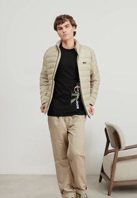 Calvin Klein SIDE LOGO JACKET - Veste mi-saison - eucalyptus