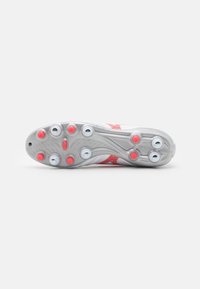 Mizuno MORELIA NEO IV PRO MIX - Scarpe da calcio per terreno morbido - white/radiant red/ hot coral