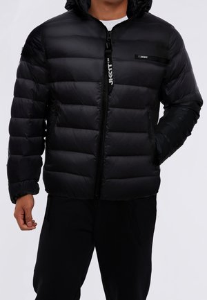 Gewatteerde jas - black