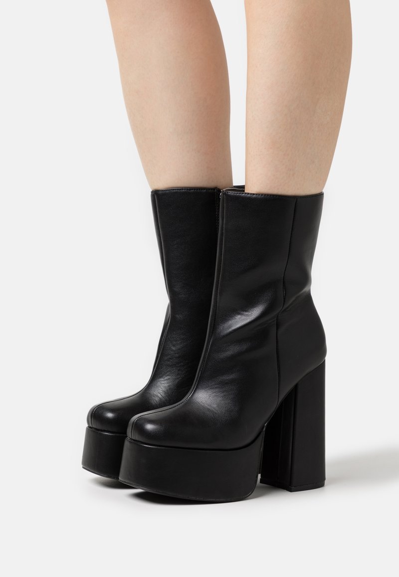 Koi Footwear LEXUS PLATFORM BOOTS Plateaustiefelette black/schwarz