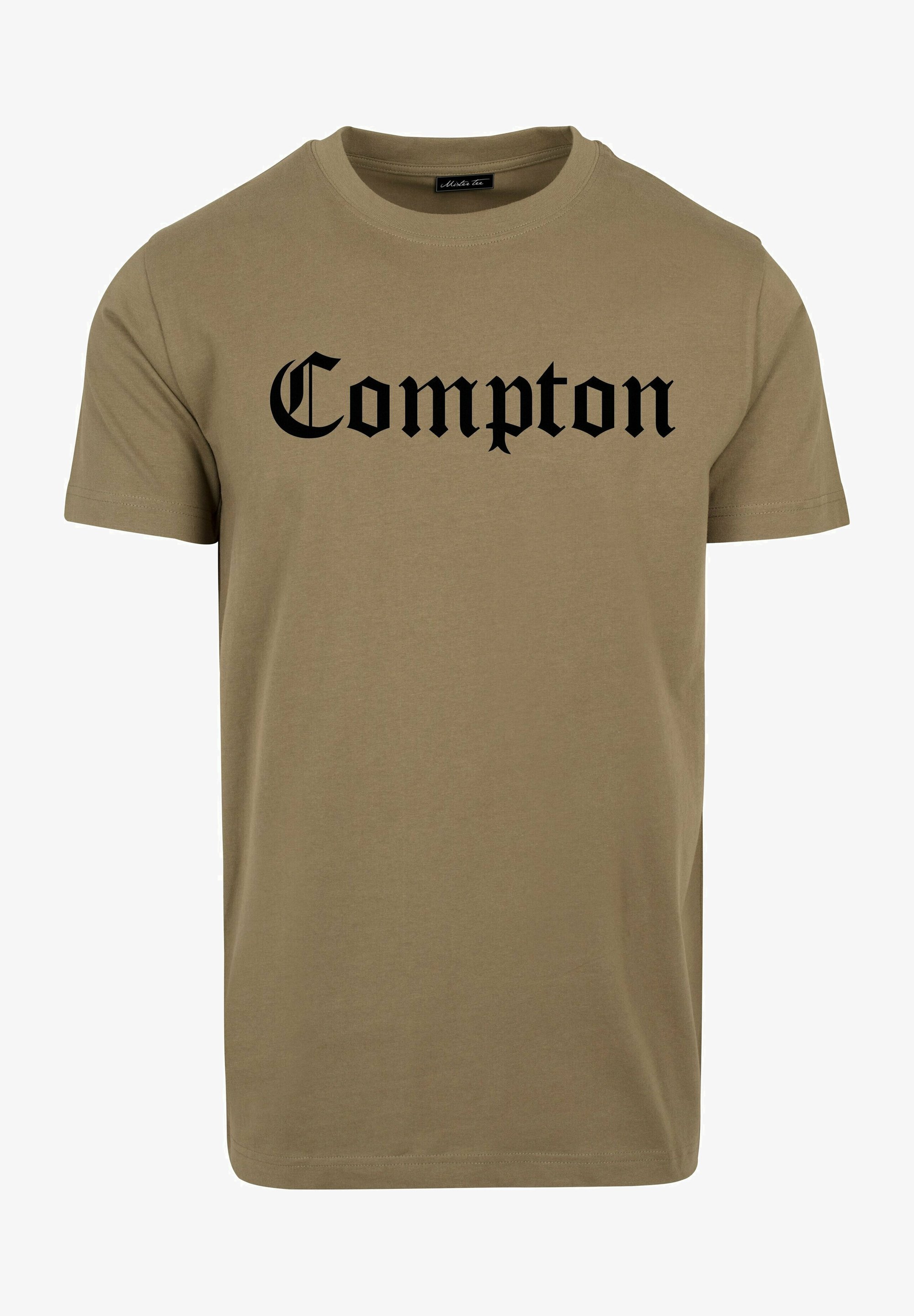 Mister Tee COMPTON Print T-shirt olive - Main Image