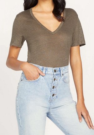 T-shirt - bas - khaki