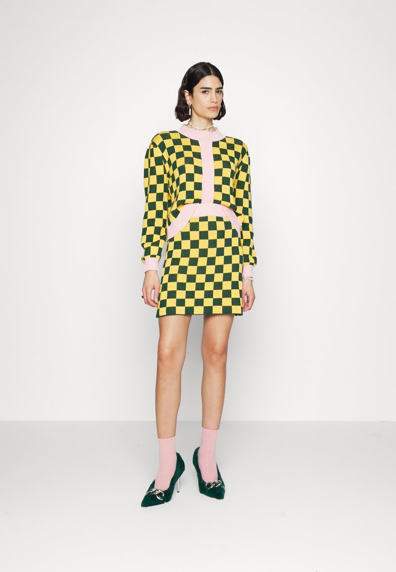 Damen Kleider | Olivia Rubin KRIS Minirock green/yellow/gelb - RX31303 Damen Kleider | Olivia Rubin KRIS Minirock green/yellow/gelb - RX31303