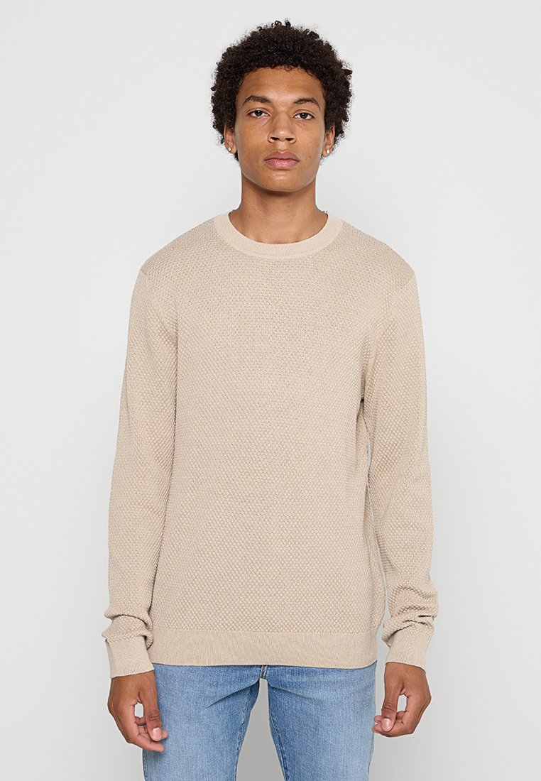 jack & jones Trui grijs gemêleerd