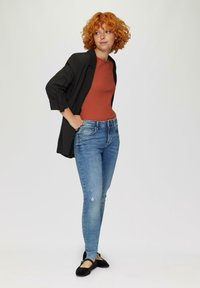 QS IM SLIM FIT - Langarmshirt - rot