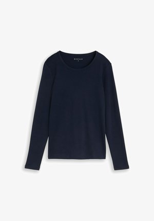 TOM TAILOR, Langarmshirt - sky captain blue