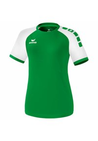 Erima T-Shirt print - smaragd/weiss