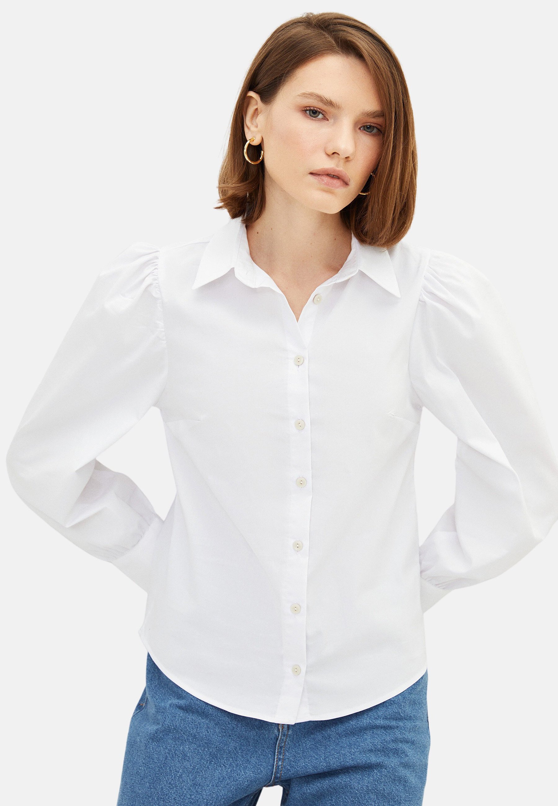 Camicie e bluse 9uRre LC Waikiki Camicia - white/bianco Camicie e bluse 9uRre LC Waikiki Camicia - white/bianco