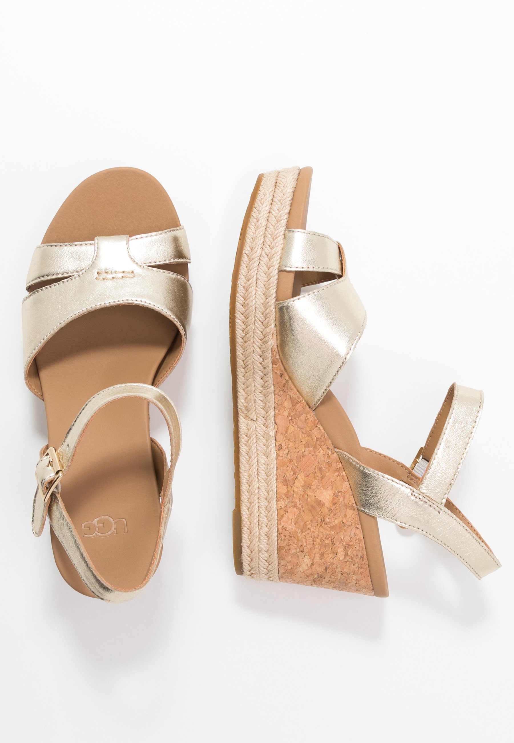 CLOVERDALE Espadrillos gold CLOVERDALE Espadrillos gold