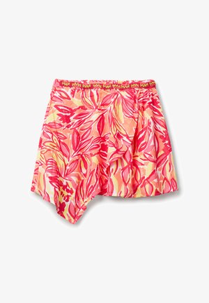 United Colors of Benetton WITH TROPICAL - Jupe portefeuille - multicolor