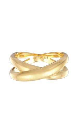 Elli CROSSED CLASSIC - Bague - gold-coloured