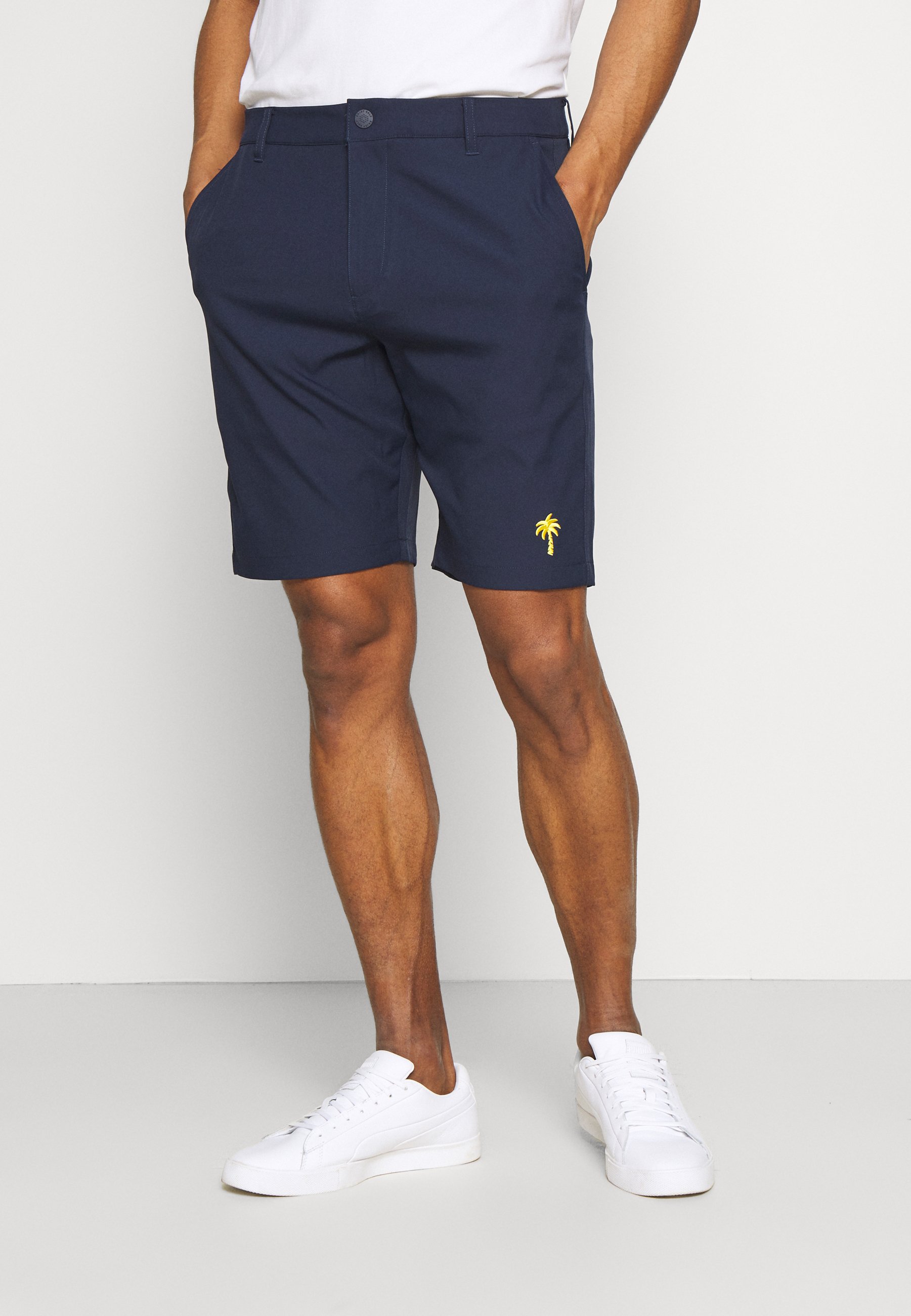 puma golf shorts navy