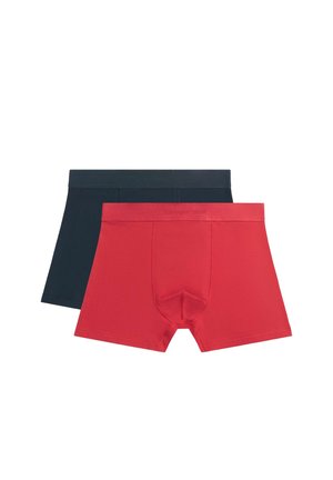 Diverse, AMERICH 2PACK - Kurze Boxershorts - granat-czerwony