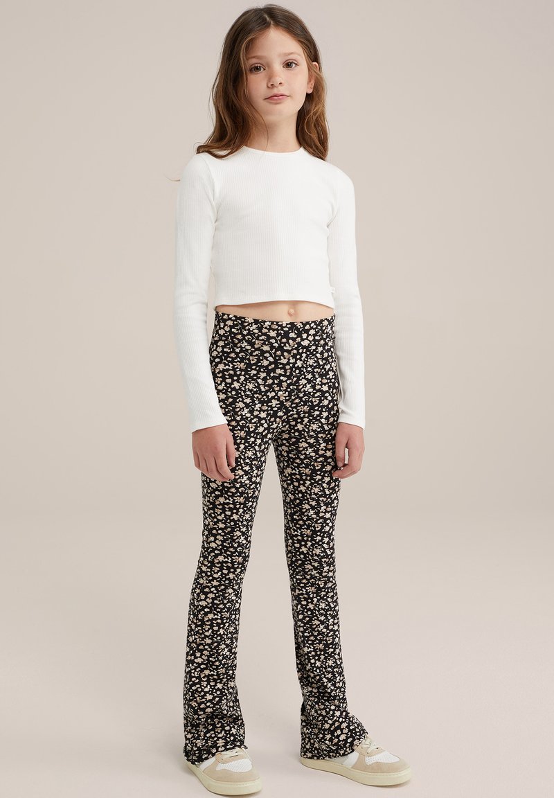 WE Fashion Legíny – nohavice - brown