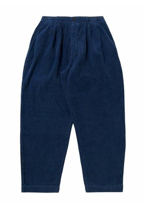 UNIVERSAL WORKS OXFORD RECYCLED - Pantaloni - blu