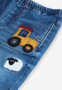 Next REGULAR FIT - Jeans Tapered Fit - mid blue farmyard