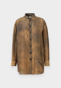 LONG SLEEVED SHIRT - Nööpidega pluus - rust black