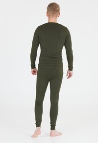 Whistler BASELAYER SET - Caleçon long - zwart donkergrijs