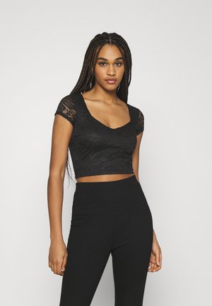 Print T-shirt - black