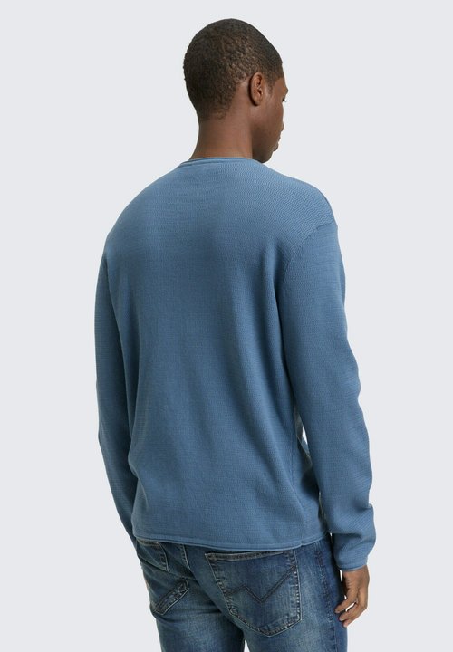 Sweat tricot grossier, rayé ISTANBUL - Bleu - - 29.99