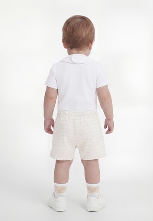 BABY UNISEX SET - Šortai - sand/brown