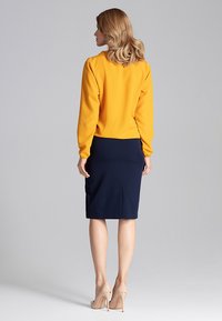 Figl LONG SLEEVE - Blouse - yellow
