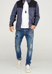 Jack & Jones Giacca in pile - blue-grey