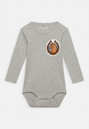 HORSES PATCH UNISEX - Corpo - grey melange