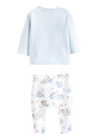 Next 2 PIECE SET - Leggings - Pantaloni - blue dinosaur