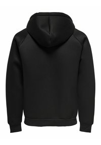 Only & Sons ONSBOBBEY - Felpa con zip - black