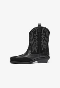 UNISEX - Cizme cowboy/biker - black