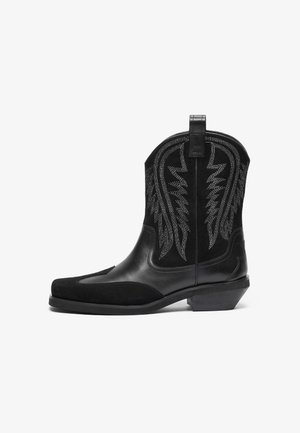UNISEX - Cowboy/Biker boots - black