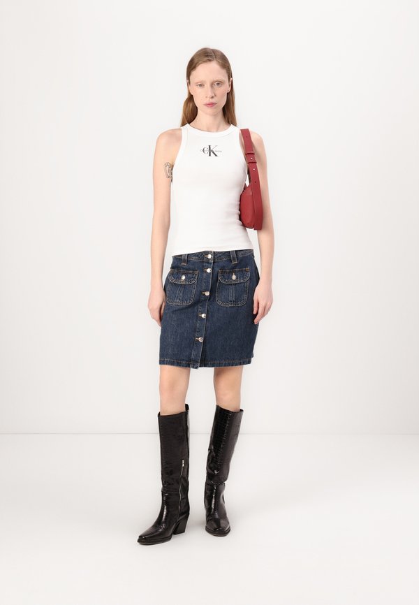 ROSA  - Denim skirt4