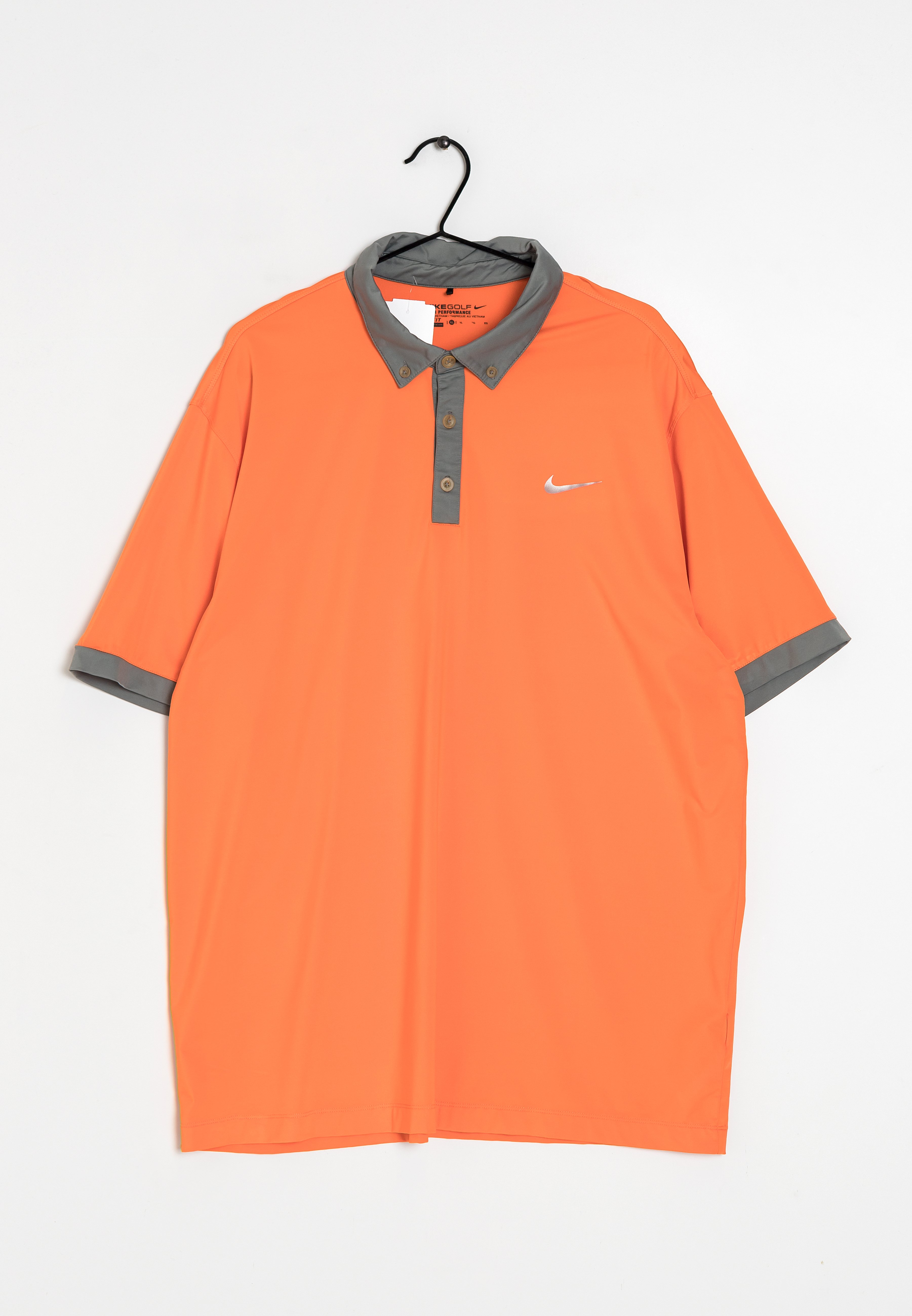 nike golf polo orange