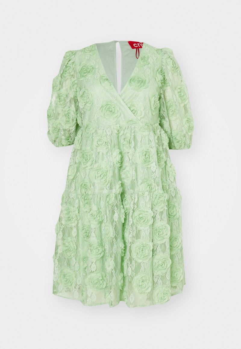 Cras Cocktailjurk lichtgroen Cras Cocktailjurk lichtgroen