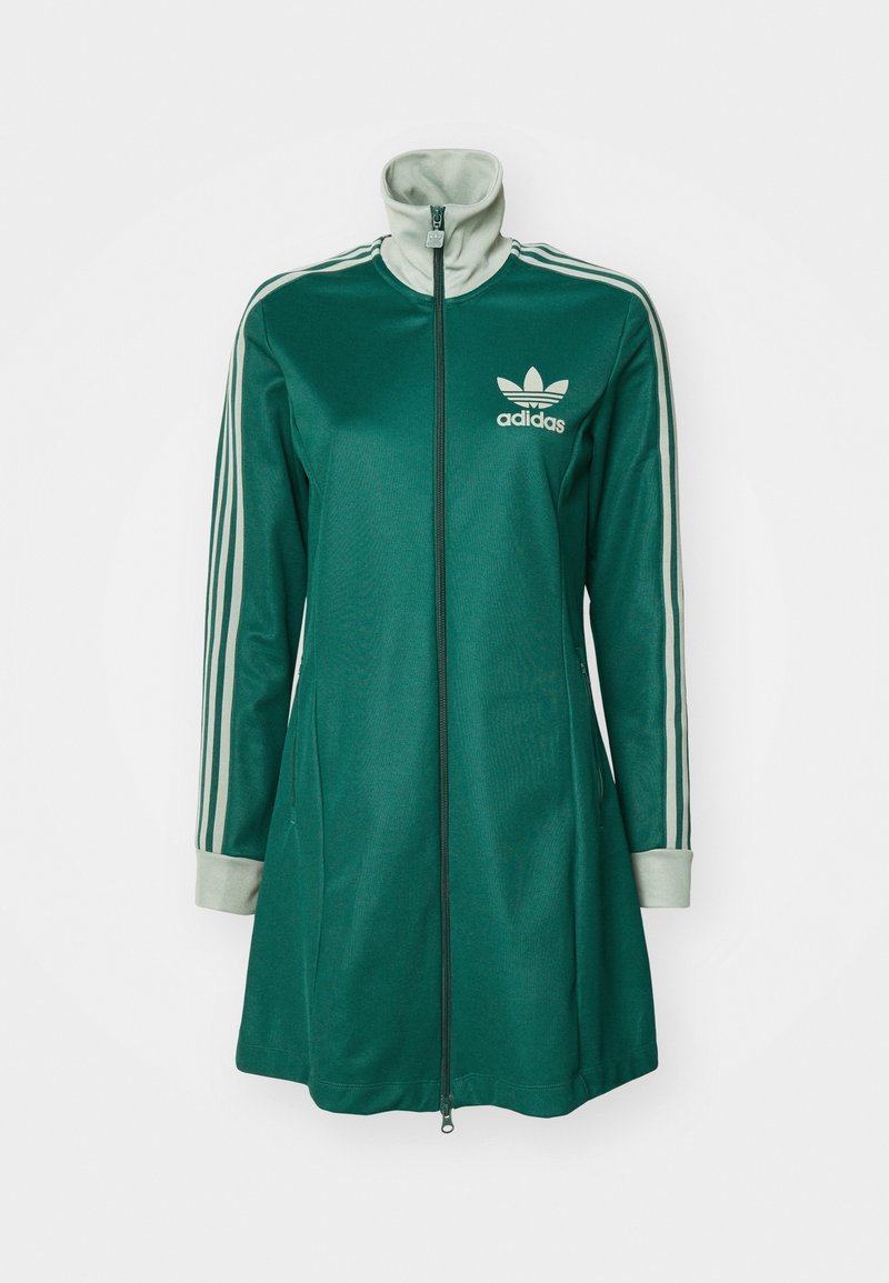 adidas Originals TRACK DRESS - Day dress - collegiate green/green - Zalando.ie adidas Originals TRACK DRESS - Day dress - collegiate green/green - Zalando.ie