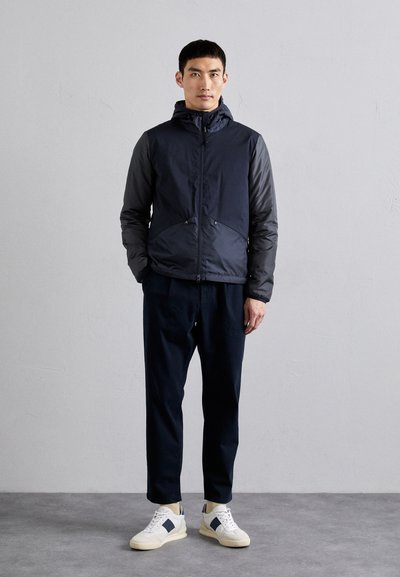 ASPESI GIUBBOTTO TANG HOOD - Veste mi-saison - bicolore blue