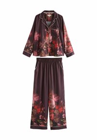 B by Ted Baker REGULAR FIT - FLORAL BUTTON THROUGH SET - Yöasusetti - burgandy floral
