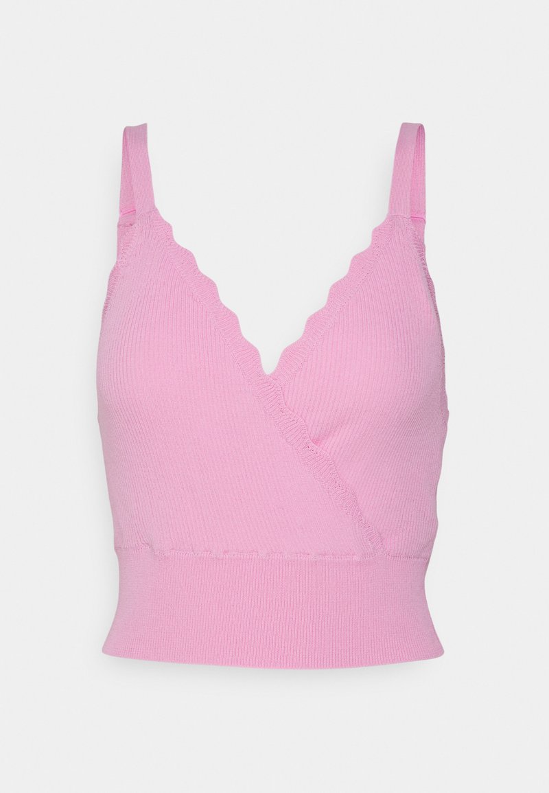 Object Petite Top donkerroze