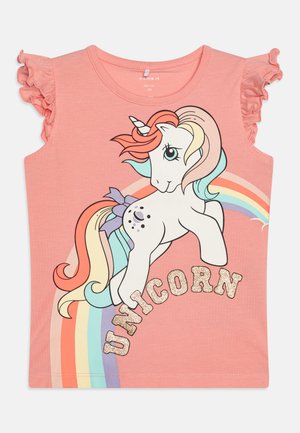 Name it NMFMALLA - Camiseta estampada - murex shell